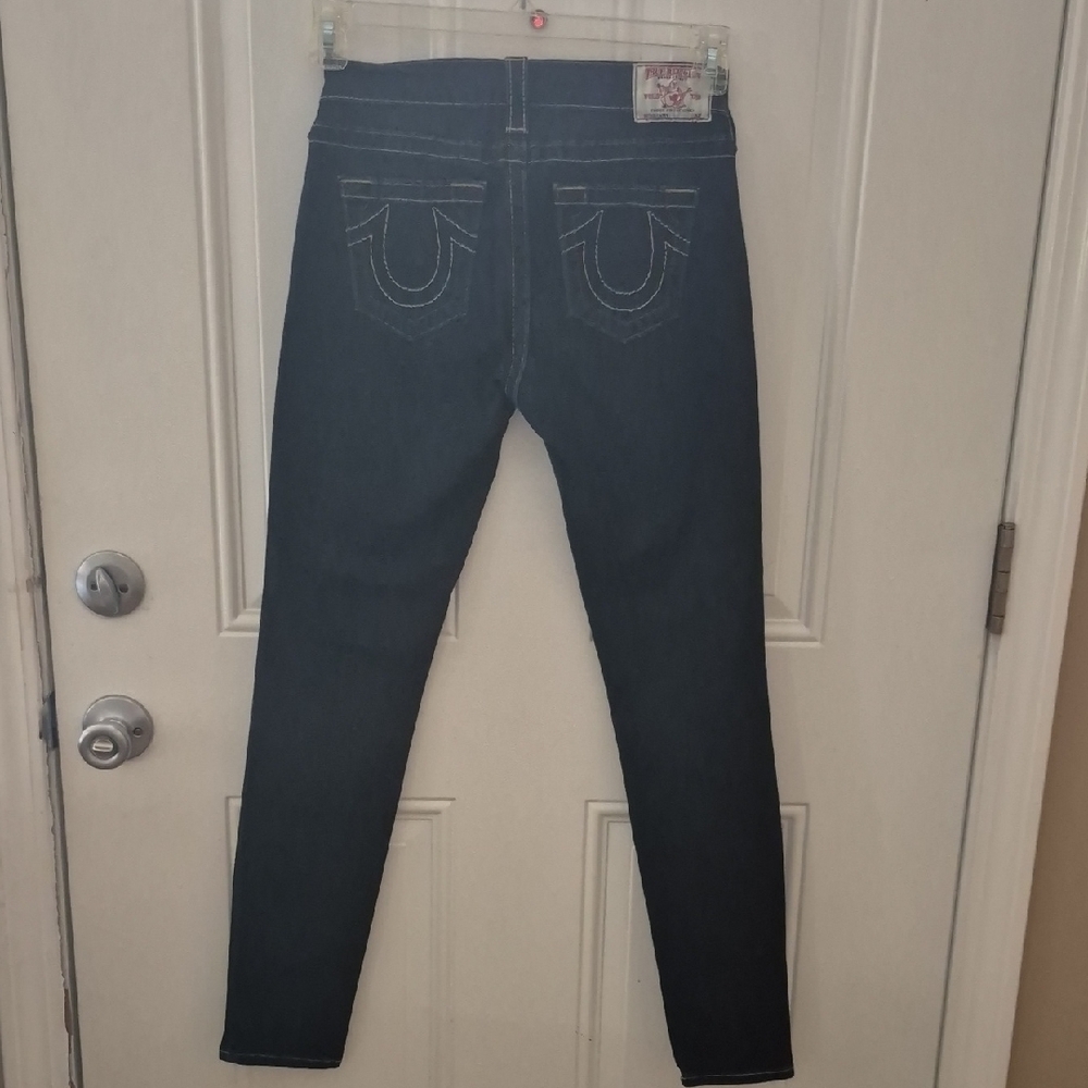 True Religion Dark Blue Women's Skinny Jeans